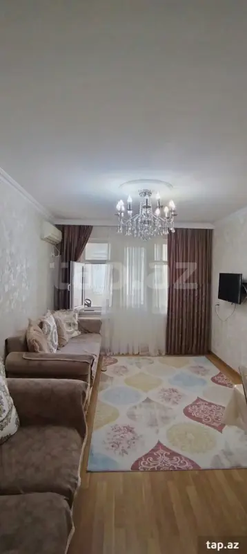 Satılır 2 otaqlı mənzil 48 m²