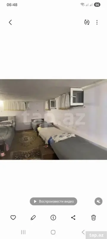 Kirayə verilir 3 otaqlı həyət evi 100 m²