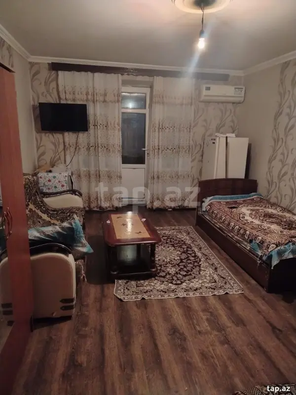 Kirayə verilir 1 otaqlı mənzil 35 m²