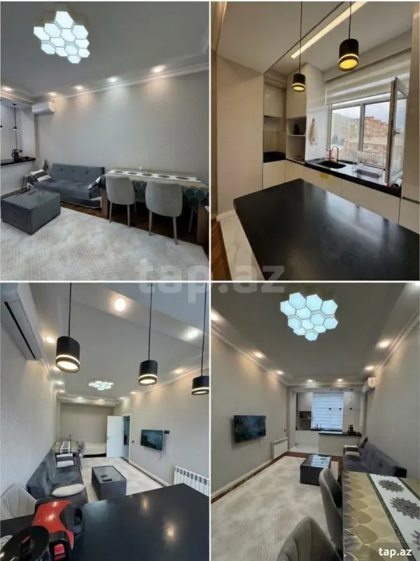 Kirayə verilir 2 otaqlı yeni tikili 60 m²