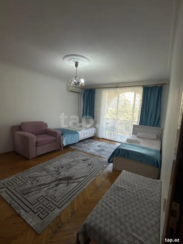Kirayə verilir 1 otaqlı mənzil 45 m²