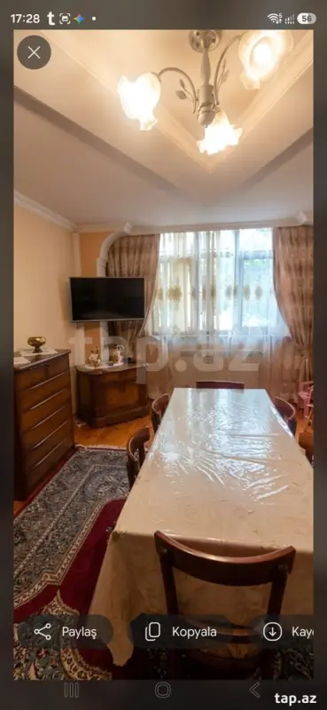 Kirayə verilir 2 otaqlı mənzil 58 m²