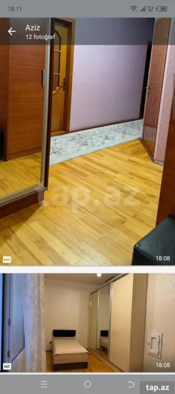 Kirayə verilir 2 otaqlı yeni tikili 70 m²