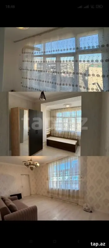 Kirayə verilir 2 otaqlı yeni tikili 120 m²