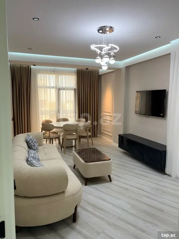 Kirayə verilir 2 otaqlı yeni tikili 87 m²