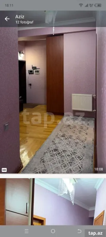 Kirayə verilir 3 otaqlı yeni tikili 90 m²