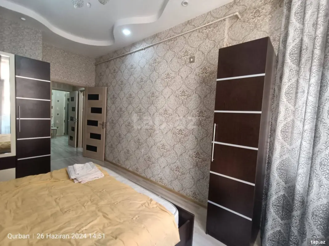 Kirayə verilir 2 otaqlı yeni tikili 70 m²