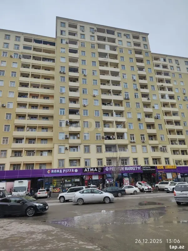 Satılır 3 otaqlı yeni tikili 116 m²