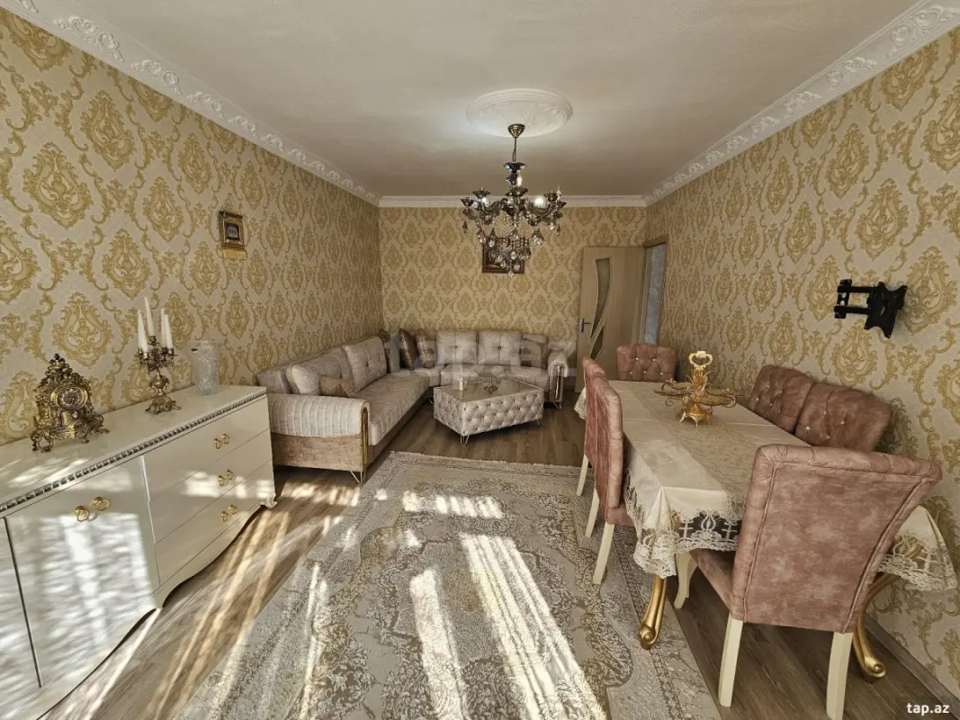 Satılır 4 otaqlı mənzil 76 m²