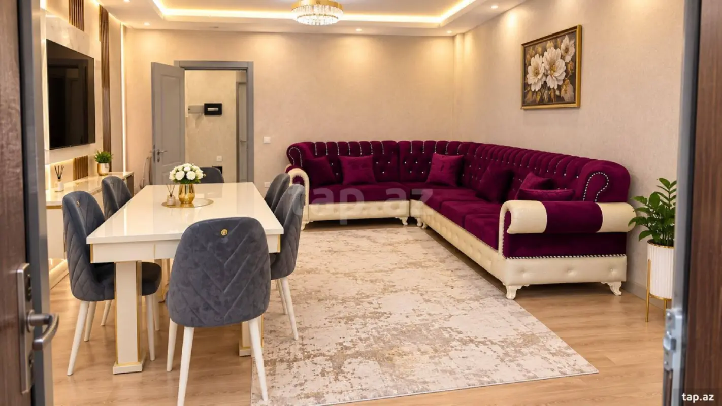 Kirayə verilir 2 otaqlı yeni tikili 75 m²