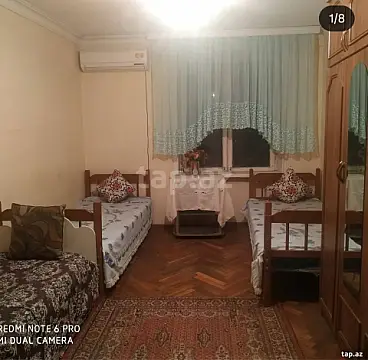 Kirayə verilir 1 otaqlı mənzil 40 m² — Bakı 1 otaq 40.00 m²