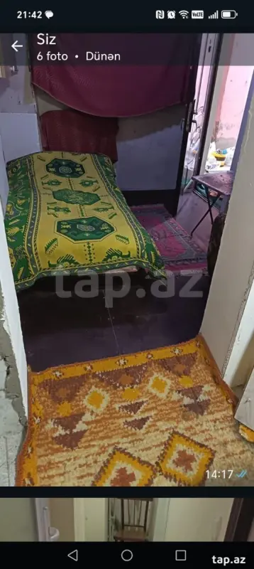 Kirayə verilir 1 otaqlı həyət evi 30 m²