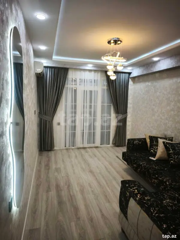 Kirayə verilir 1 otaqlı yeni tikili 35 m²
