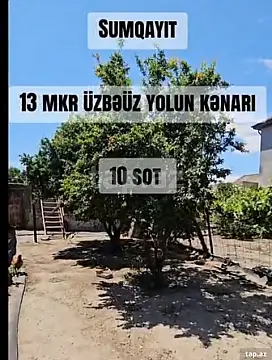 Satılır torpaq sahəsi — Sumqayıt
