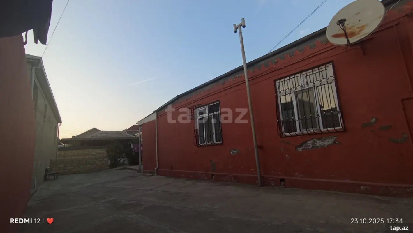 Satılır 3 otaqlı həyət evi 90 m²