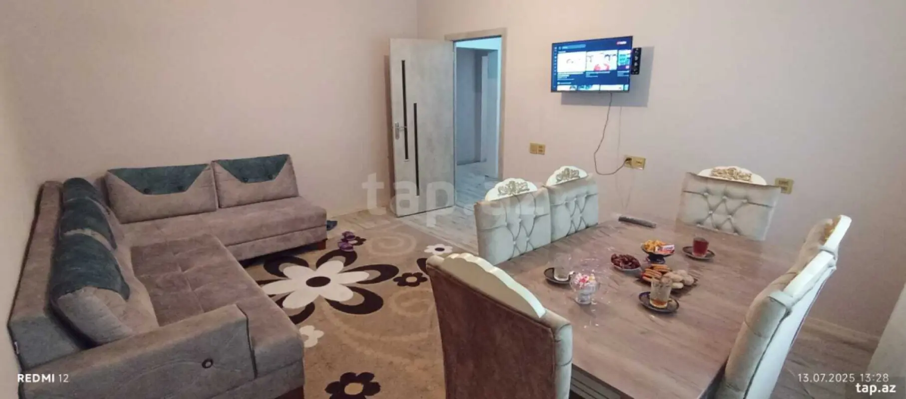 Kirayə verilir 3 otaqlı mənzil 76 m²