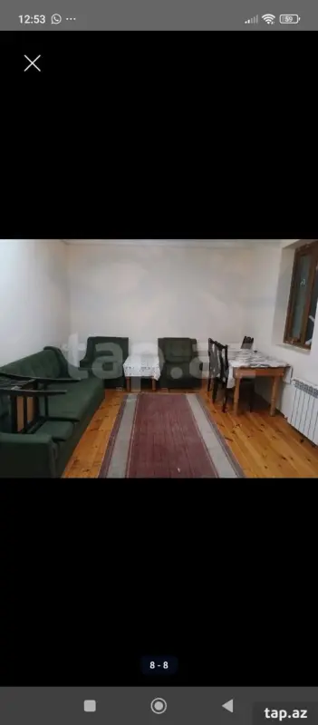 Kirayə verilir 2 otaqlı həyət evi 56 m²