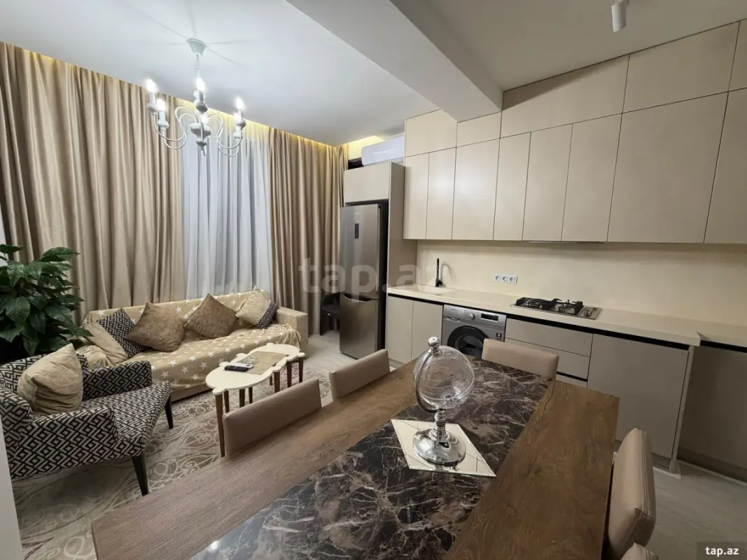 Satılır 2 otaqlı yeni tikili 50 m²