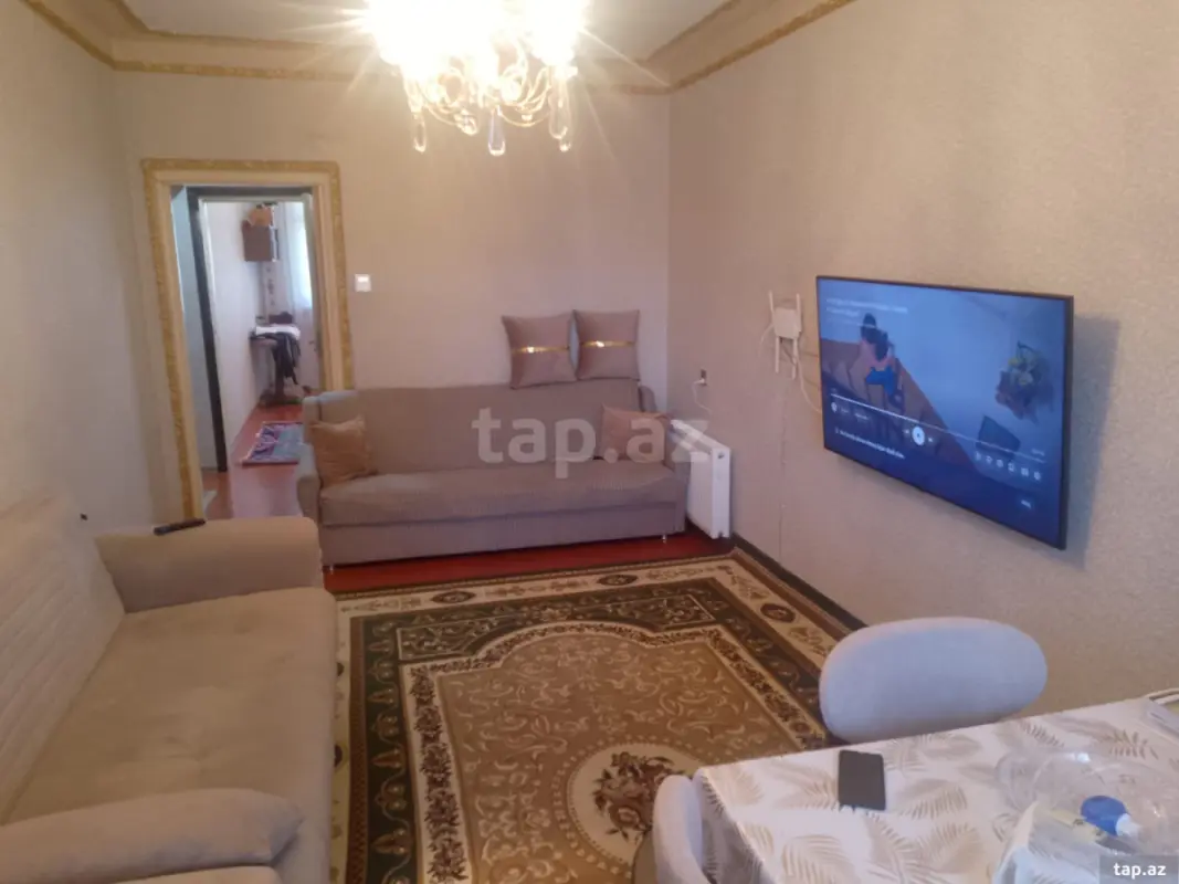 Satılır 2 otaqlı mənzil 51 m²