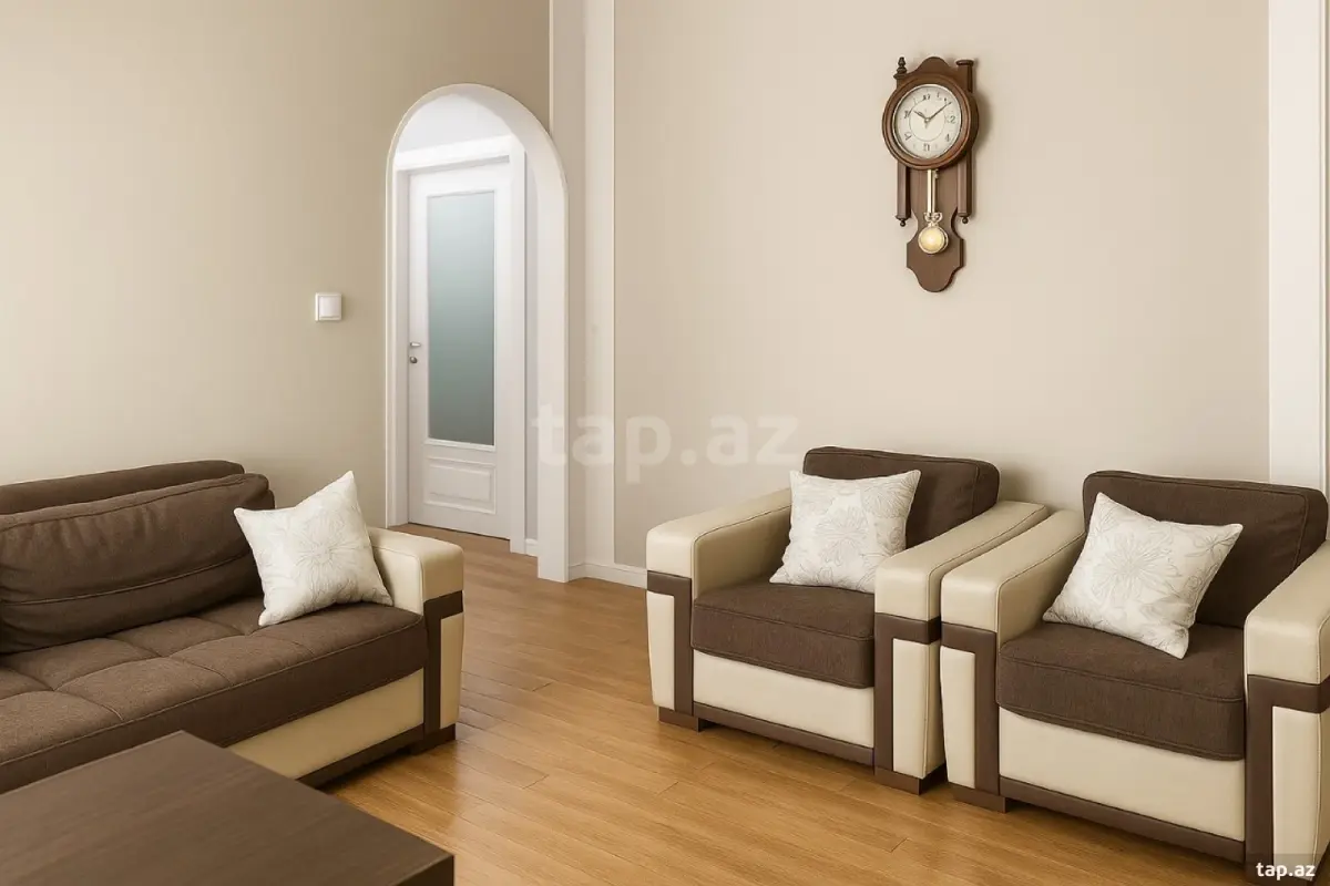 Kirayə verilir 5 otaqlı mənzil 120 m²