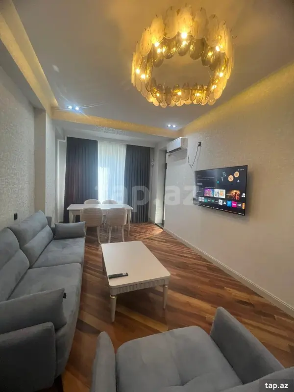 Kirayə verilir 2 otaqlı yeni tikili 80 m²