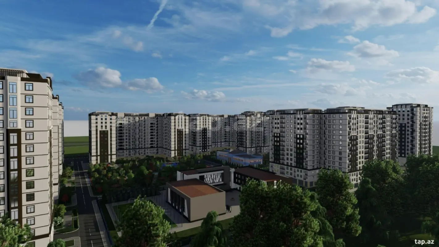 Satılır 2 otaqlı yeni tikili 58 m²