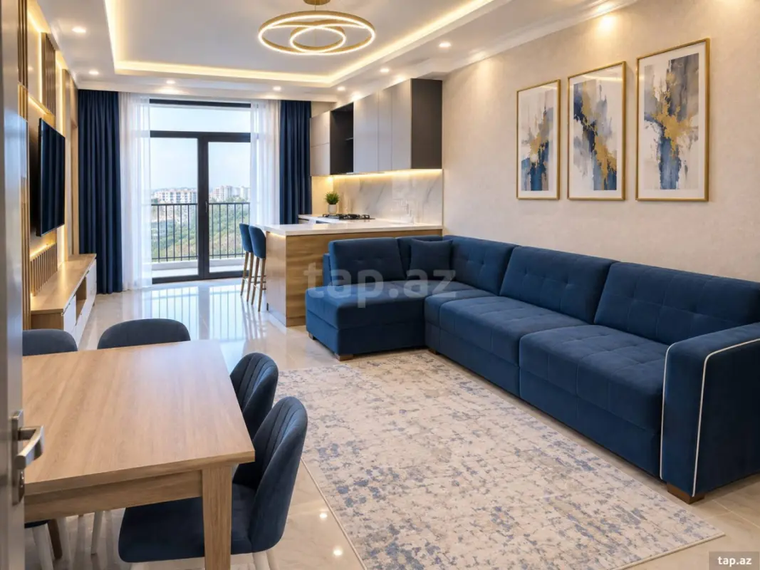 Kirayə verilir 2 otaqlı yeni tikili 63 m²