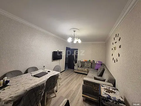 Satılır 2 otaqlı mənzil 60 m² — Bakı, Yeni Günəşli 2 otaq 60.00 m²