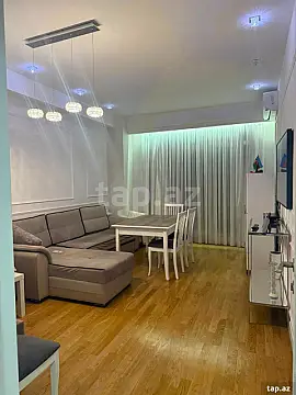 Kirayə verilir 2 otaqlı yeni tikili 57.7 m² — Bakı 2 otaq 57.70 m²