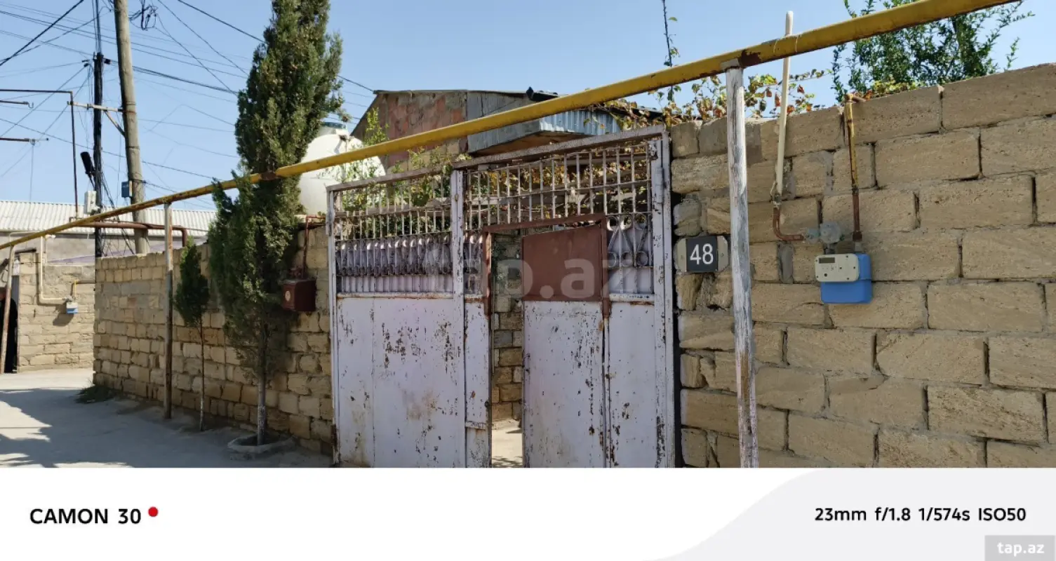 Satılır 3 otaqlı həyət evi 70 m²