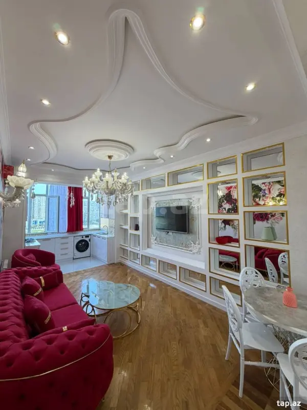 Satılır 2 otaqlı yeni tikili 55 m²