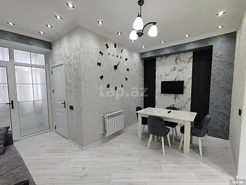 Kirayə verilir 2 otaqlı yeni tikili 50 m² — Xırdalan 2 otaq 50.00 m²
