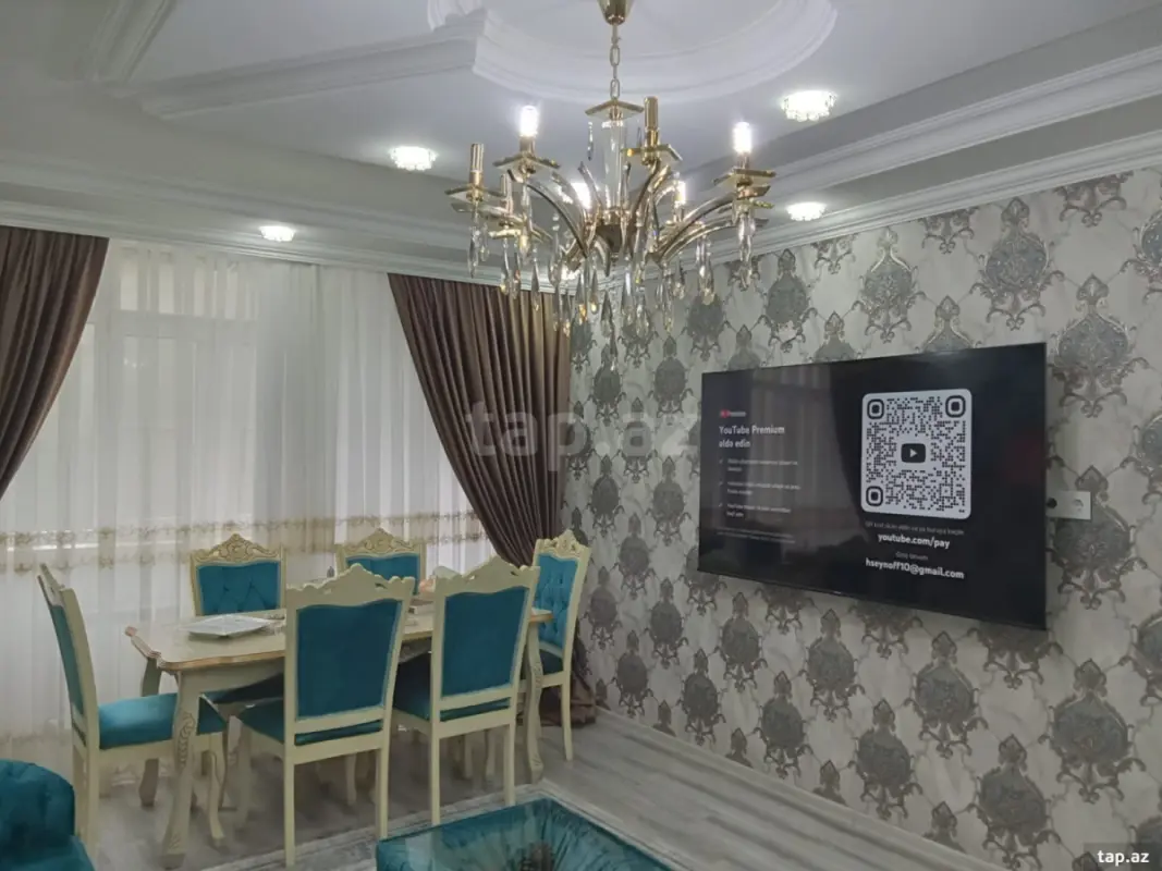 Satılır 4 otaqlı mənzil 86 m²