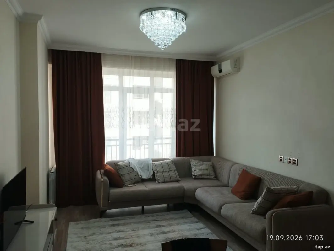 Kirayə verilir 2 otaqlı yeni tikili 50 m²