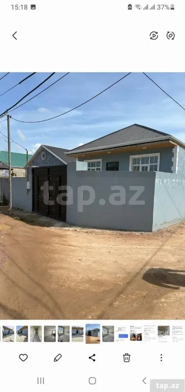 Satılır 3 otaqlı həyət evi 73 m²