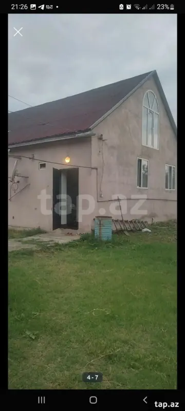 Satılır 4 otaqlı həyət evi 100 m²