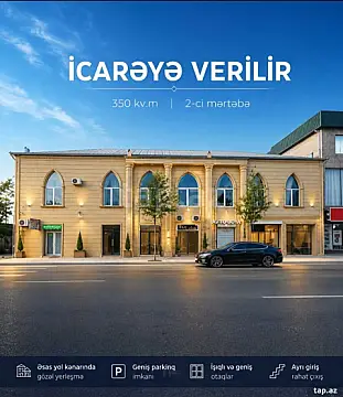 Kirayə verilir obyekt — Bakı