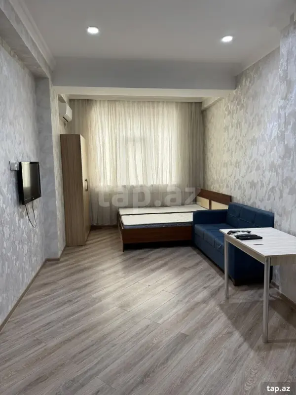 Kirayə verilir 1 otaqlı yeni tikili 30 m²