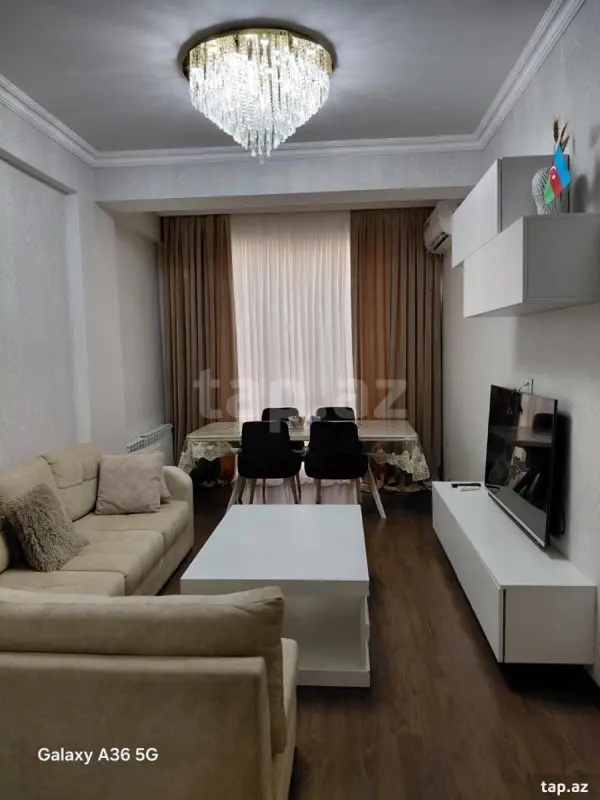 Kirayə verilir 2 otaqlı yeni tikili 70 m²