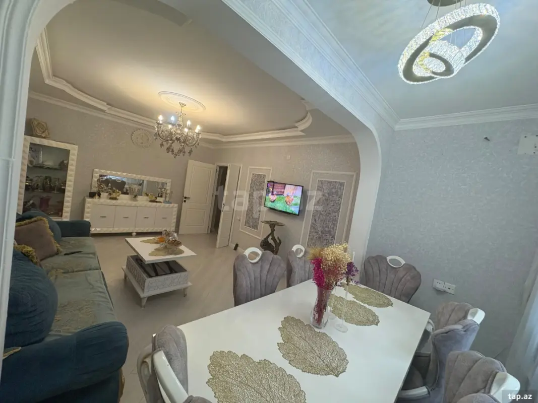 Satılır 4 otaqlı mənzil 90 m²