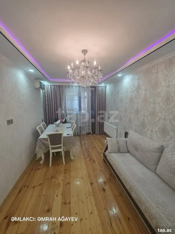 Satılır 2 otaqlı yeni tikili 55 m²