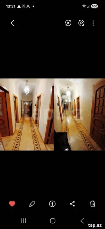 Kirayə verilir 4 otaqlı mənzil 120 m²
