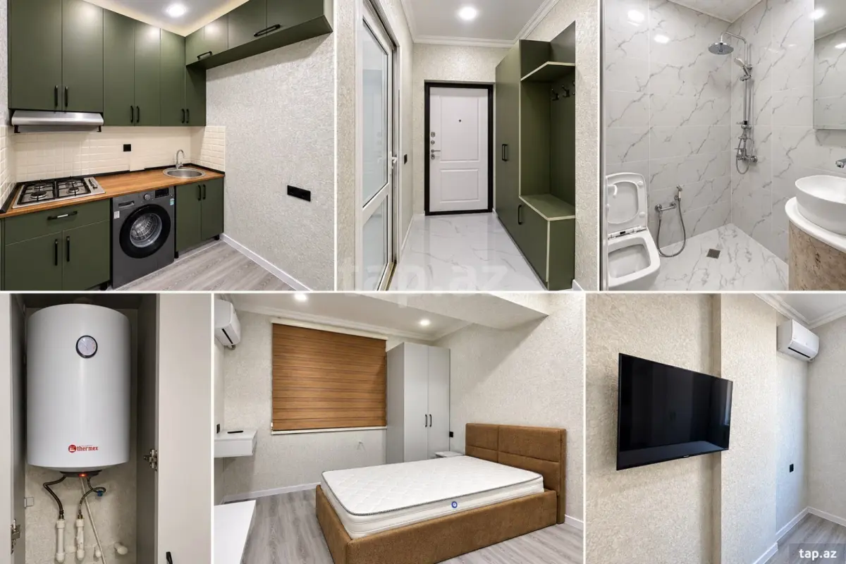 Satılır 1 otaqlı yeni tikili 29.9 m²