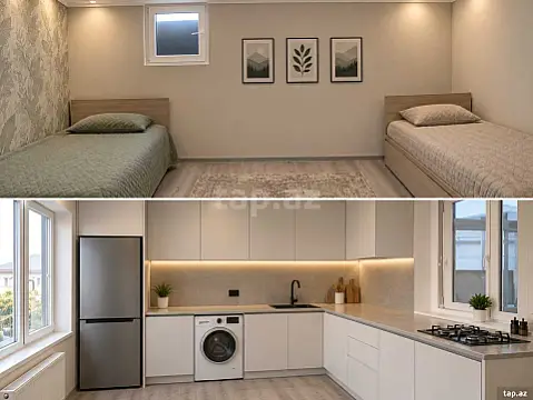 Kirayə verilir 1 otaqlı həyət evi 40 m² — Bakı, İnşaatçılar 1 otaq 40.00 m²