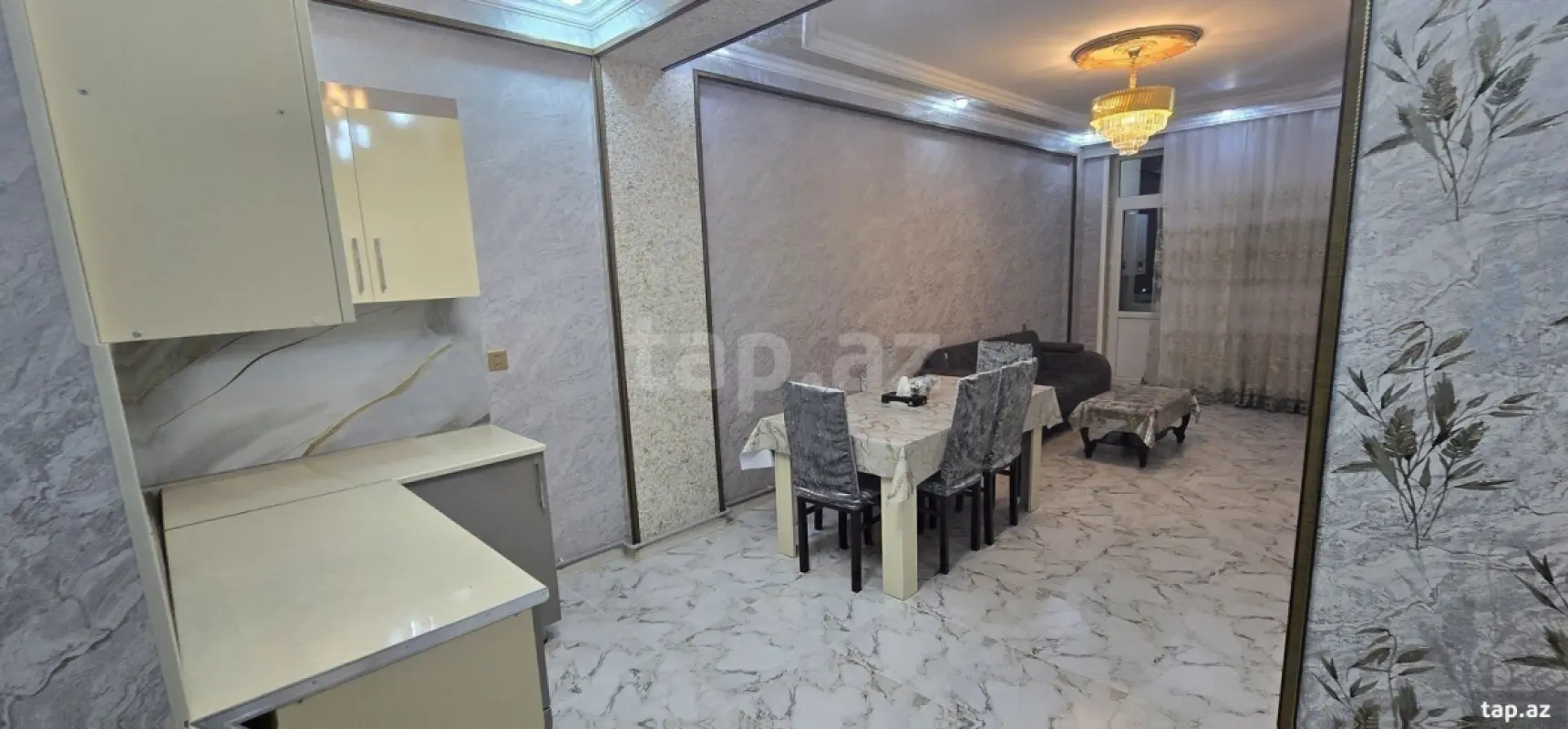Kirayə verilir 3 otaqlı yeni tikili 60 m²