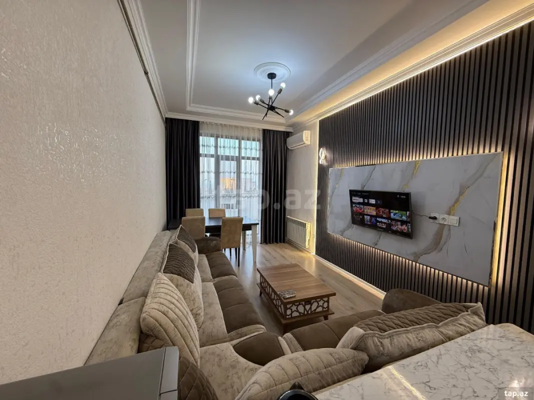 Kirayə verilir 2 otaqlı yeni tikili 80 m²