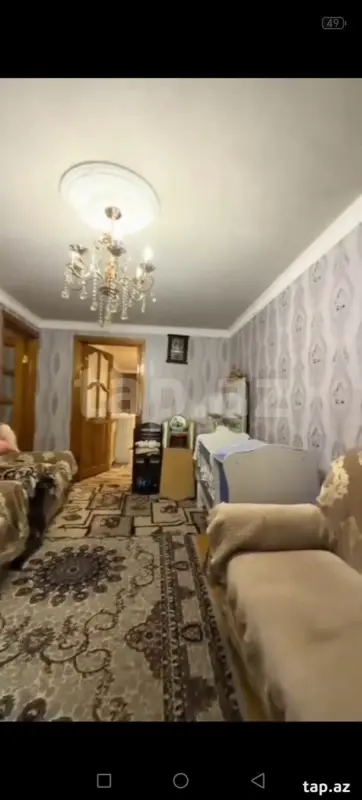 Satılır 2 otaqlı mənzil 43 m²