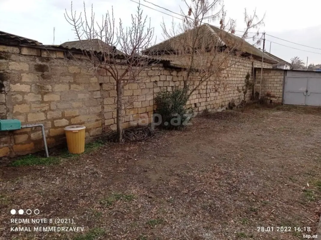 Satılır 3 otaqlı həyət evi 65 m²