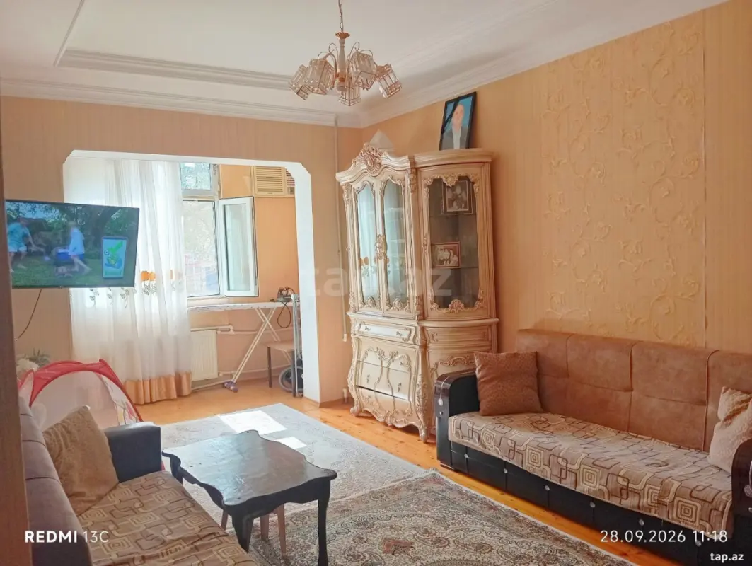 Satılır 3 otaqlı mənzil 90.7 m²