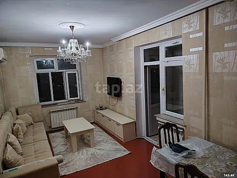 Kirayə verilir 2 otaqlı mənzil 60 m² — Bakı, M.Ə.Rəsulzadə qəs. 2 otaq 60.00 m²